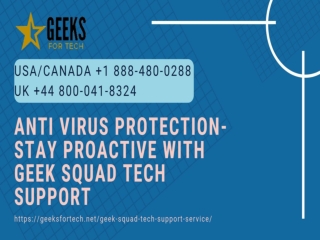 Virus Protection Support | Geek Squad Office Support 1 (888) 480-0288.