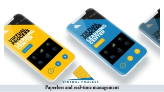 Paperless and real-time management