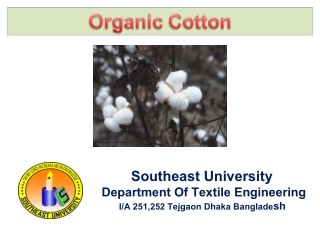 Organic cotton