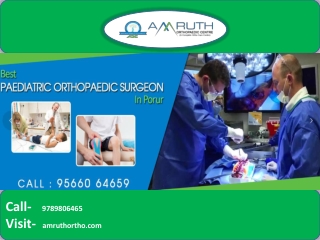 Best Orthopedic Doctor In Chennai