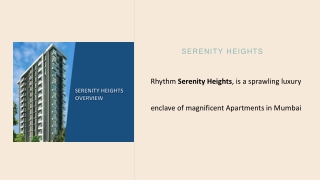 Serenity Heights in Andheri East, Mumbai Call on 8130629360