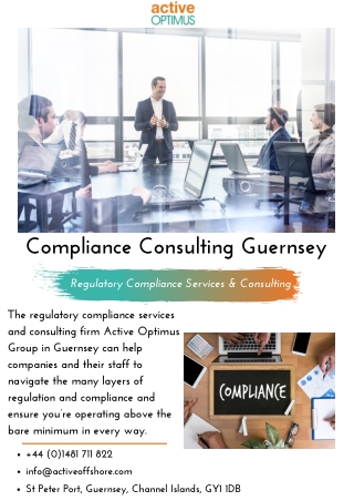 Compliance Consulting Guernsey