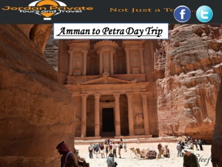 Amman to Petra Day Trip