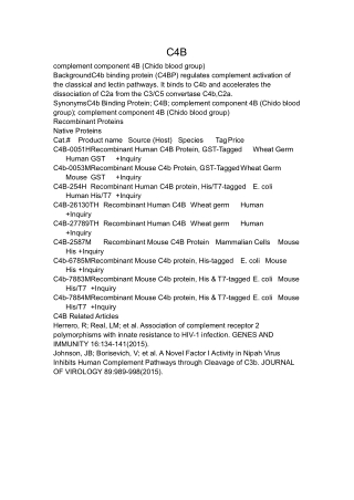 complement component 4B