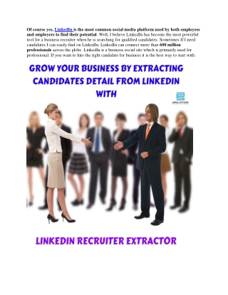 LinkedIn Recruiter Extractor