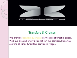 Transfers & Cruises