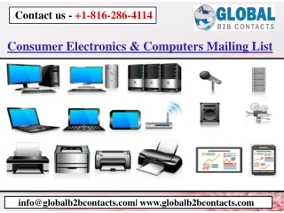 Consumer Electronics & Computers Mailing List