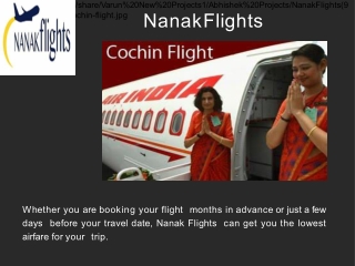 Canadian Travel Agency | Nanak Flights