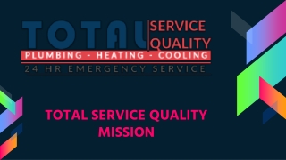 Water Heater Repair & Installation Mission