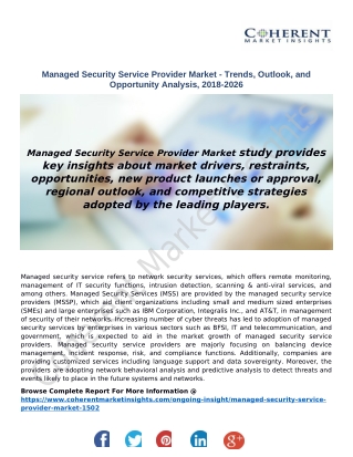 Managed Security Service Provider Market