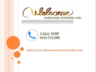 yahoo mail customer care toll-free number 1844-714-3666