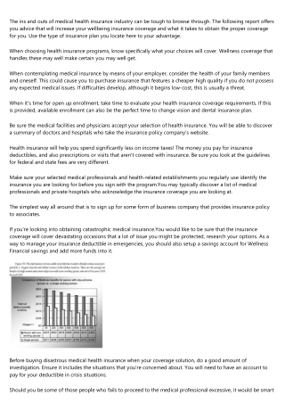 Your Wellbeing Insurance policy: Facts To Consider