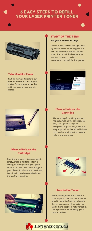 6 Easy Steps To Refill Your Laser Printer Toner