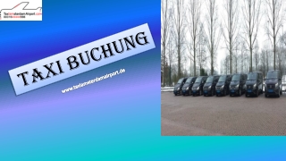 Taxi Buchung