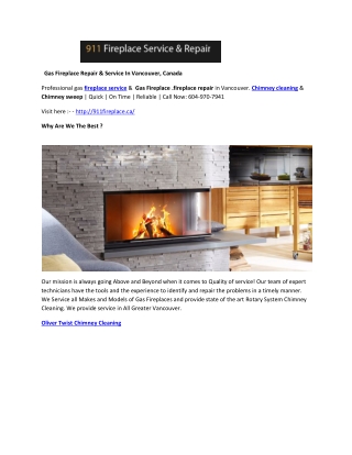Chimney Cleaning