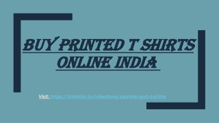 Buy printed t shirts online India