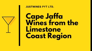 Cape Jaffa Wines