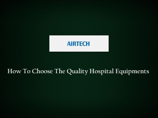 Hospital Solution Services