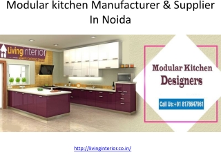 Modular kitchen Manufacturer & Supplier In Noida