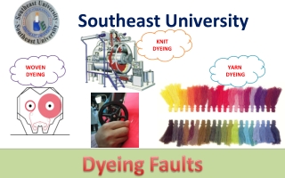 Survey on dyeing faults