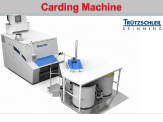 Carding machine