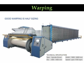 Warping