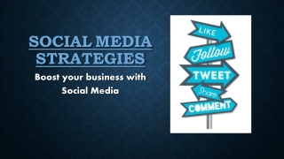 Social media strategy