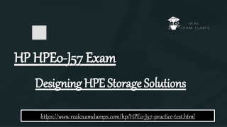 Prepare HP HPE0-J57 Question Answers - HPE0-J57 Exam Dumps - Realexamdumps.com