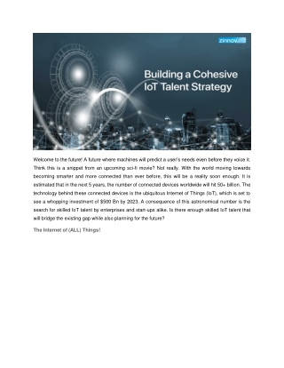 Internet of talent
