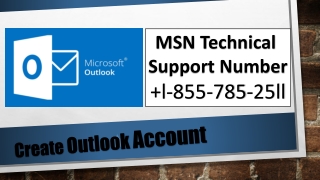 MSN Technical Support Number