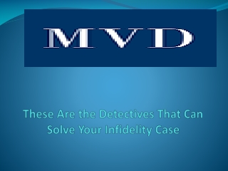 These Are the Detectives That Can Solve Your Infidelity Case