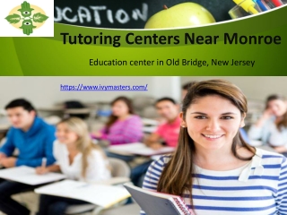 Tutoring Centers Near Monroe