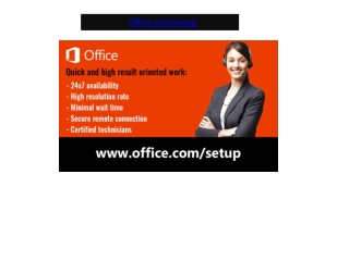 office.com/setup – Download Install Office Setup