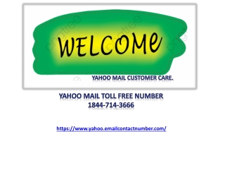 yahoo mail password recovery number 1844-714-3666.