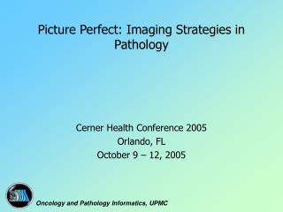 Picture Perfect: Imaging Strategies in Pathology
