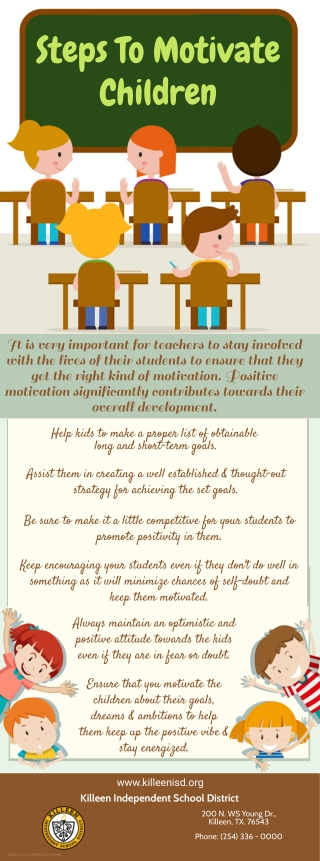 Steps To Motivate Children