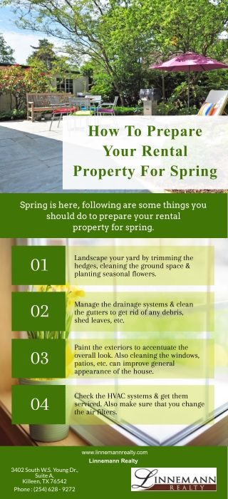 How To Prepare Your Rental Property For Spring
