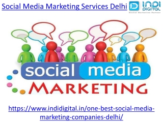 Find the best social media marketing services in Delhi