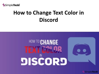Discord Color Text