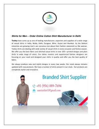 Online Shopping Mens Shirt Wholesaler in bulk | Fast Free Shipping In Stock