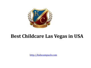 Professional and Best Childcare Las Vegas