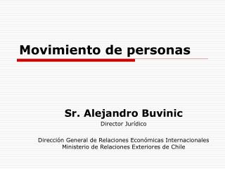 Movimiento de personas