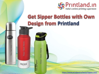 Buy personalized sipper online with name and text