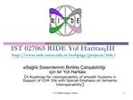 IST 027065 RIDE Yol Haritasi III srdctu.tr
