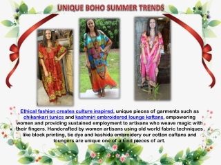 Boho summer trends