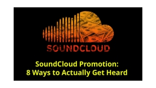 SoundCloud Promotion: 8 Ways to Actually Get Heard