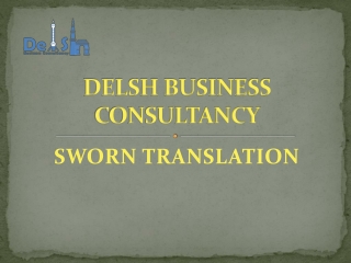 Sworn Translation in Delhi - 9999933921