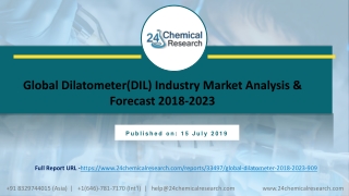 Global Dilatometer(DIL) Industry Market Analysis & Forecast 2018-2023