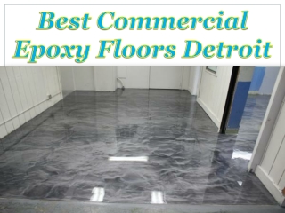 Best Commercial Epoxy Floors Detroit