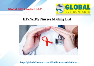 HIV or AIDS Nurses Mailing List